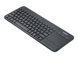 Logitech Wireless Touch Keyboard K400 Plus - Teclado - con panel táctil