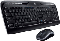 Logitech Wireless Desktop MK320 - Juego de teclado y ratón - inalámbrico