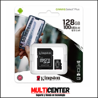 MicroSDXC a SD Incluido 128 GB