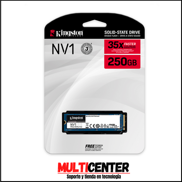 NV1 Unidad en estado sólido 250 GB