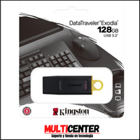 Kingston DataTraveler Exodia - Unidad flash USB - 128 GB