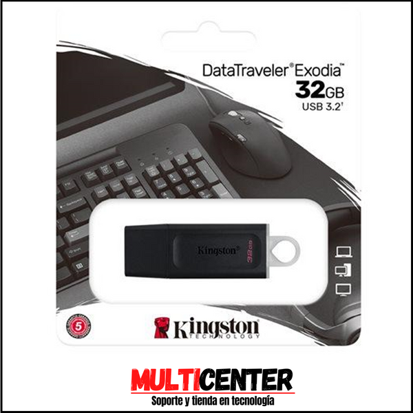 Kingston DataTraveler Exodia - Unidad flash USB - 32 GB