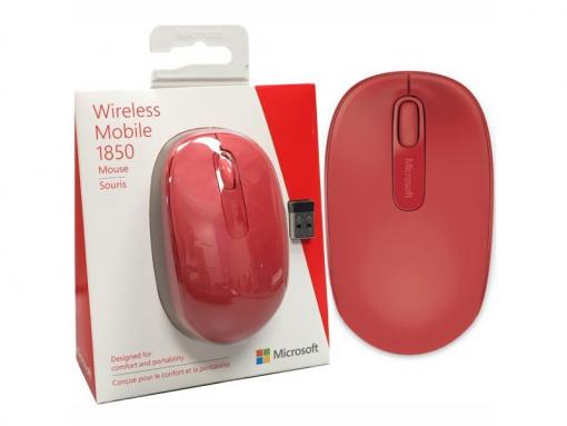 Microsoft ratón móvil inalámbrico 1850 - Ratón - diestro y zurdo
